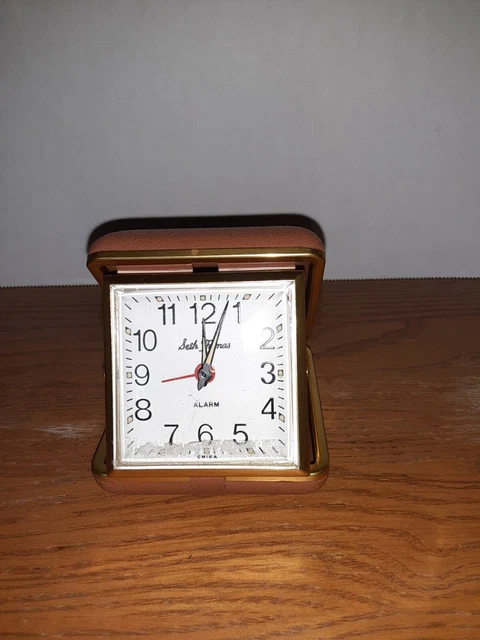Vtg Travel Alarm By Seth Thomas