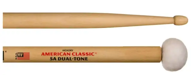 Vic Firth American Classic 5ADT Dual Tone Drum Stick Mallet Schlägel Percussion