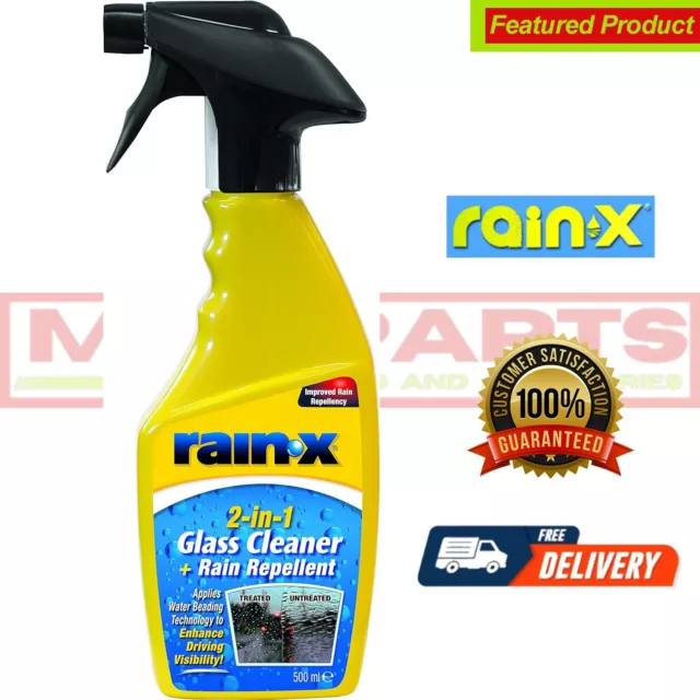 Rain-X 2 in 1 Glass Cleaner + Rain Repellent 500ml