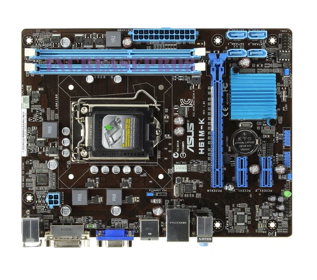 Carte Mère ASUS H61M-K REV 1.02 - Socket 1155 - Occasion
