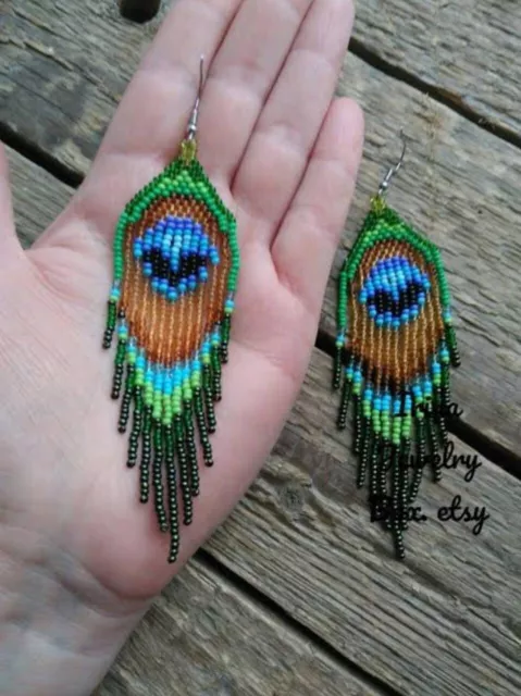 Earrings Beaded Seed Bead Earrings Bohemian Beaded Earrings Styles