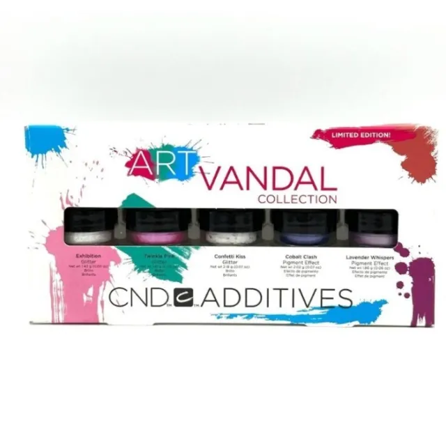 CND Additives - Art Vandal Collection - 5 pack - 1.43g / 0.05oz - Each