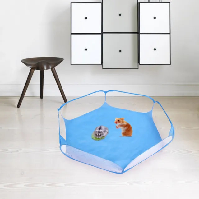 1pc Hamster House Spielzelt Atmungsaktives faltbares Zelt Kleintiere Laufstall