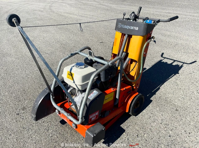 2015 Husqvarna FS513 20" Walk-Behind Self-Propelled Concrete Saw Honda bidadoo