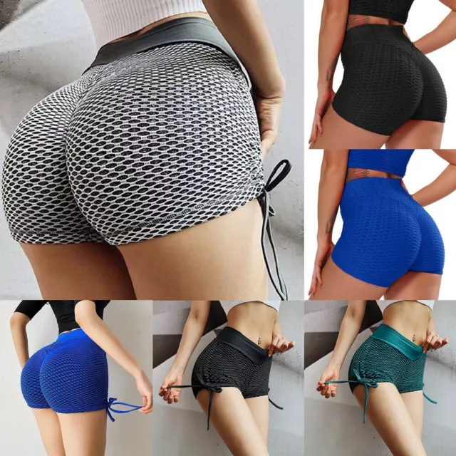 Women - Shorts: High Waisted Butt Lifting Scrunch Booty Yoga Shorts (14.99  EUR)