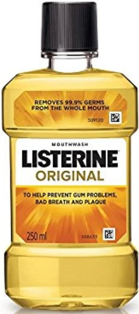 LISTERINE Original Bain de Bouche Pour Durable Fraîcheur 250 ML