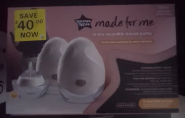 Tommee Tippee-USB Rechargeable Double Electric Breast Pump 💥NEW•SEALED💥