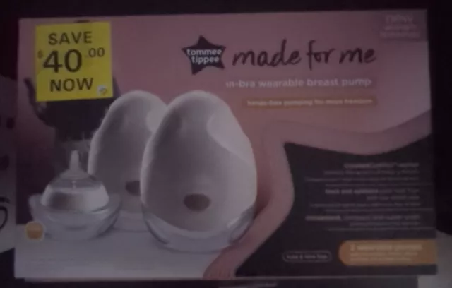 Tommee Tippee-USB Rechargeable Double Electric Breast Pump 💥NEW•SEALED💥