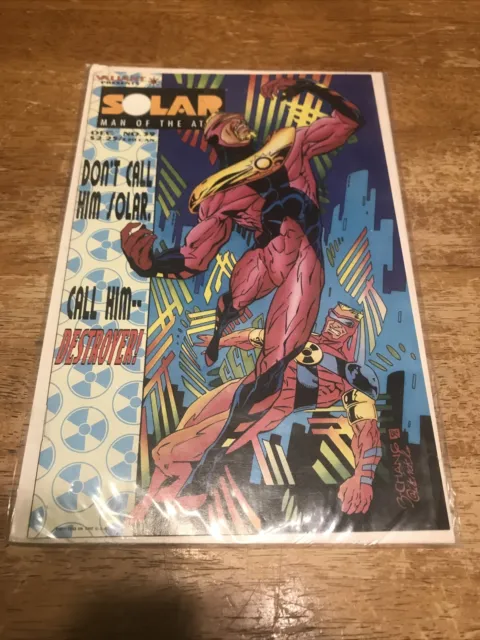Valiant Comics Solar Man Of The Atom Dont Call Him Solar  #39 Dec