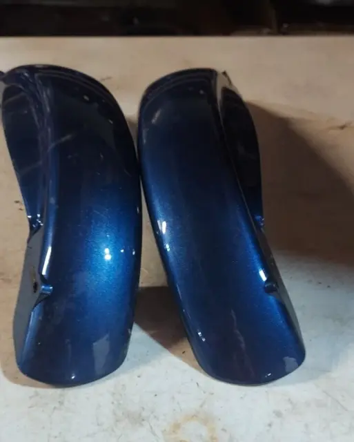PAR Guardabarros para neumáticos de rueda Jazzy 600 - Funda protectora de plástico azul Orgullo