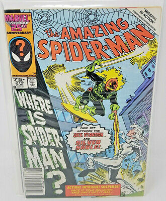 Amazing Spider-Man #279 Silver Sable 1St Cover Appearance *1986* Newsstand 8.5