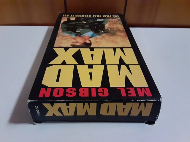 MAD MAX VHS Mel Gibson £3.09 - PicClick UK