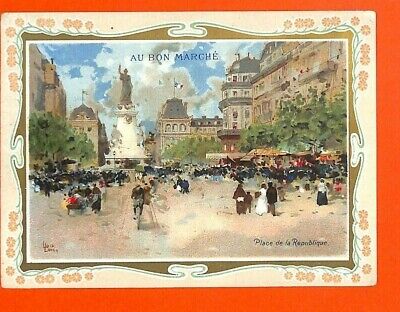 CHROMO 1890-1905 CHOCOLAT LOMBART PARIS PLACE DE LA CONCORDE CHAMBRE DES DEPUTES 