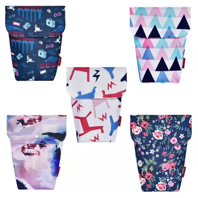 Waterproof Baby Diaper Bag Wet+Dry Bags for Baby Cloth Diapers Travel Nappy Bag 3