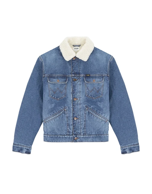 Veste En Jean Homme 70's] Vintage Vintage Wrangler 124MJ Veste En