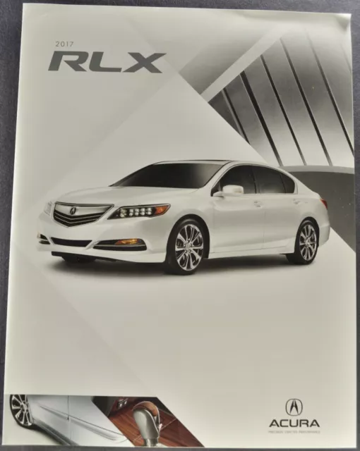 2017 Acura RLX Sedan Accessories Sales Brochure Folder Excellent Original 17