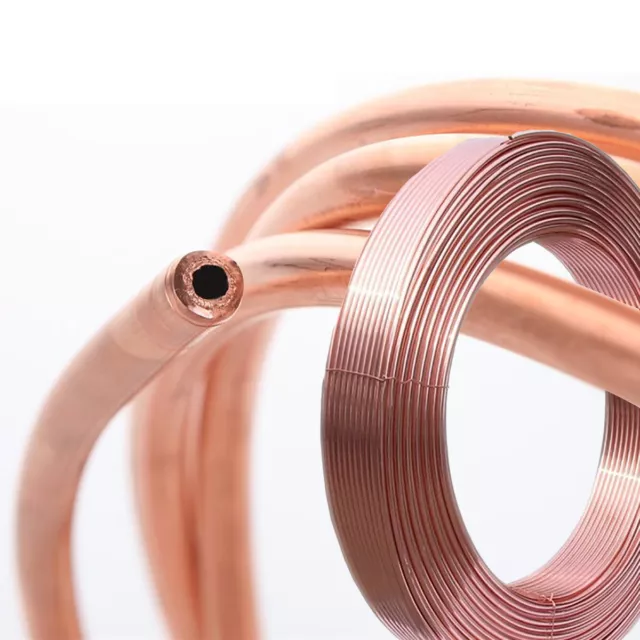 2/3/4/5/6mm Pure T2 Copper Pipe/Tube/Plumbing/Microbore/Water/Gas Hollow Wires