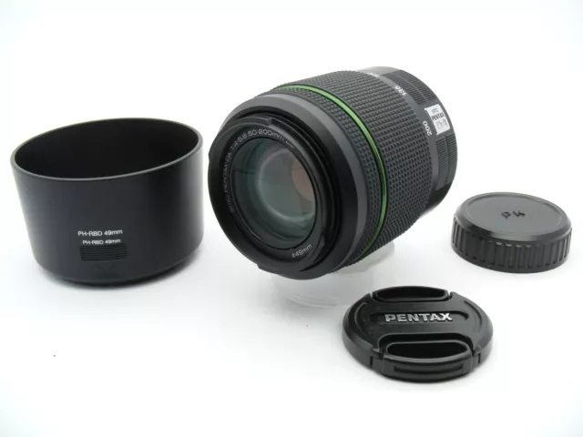 Pentax-DA SMC 50-200mm f4-5.6 ED WR lens No 4228181 Mount Pentax AF