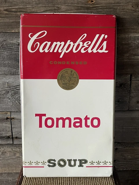 VINTAGE CAMPBELL SOUP Advertising Sign Stove Top Burner Cover $100.00 ...