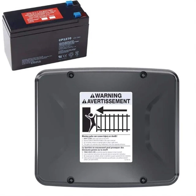 Mighty Mule Gate Opener Battery Enclosure Box Fence Kit (MM271, MM371W, TS571W)