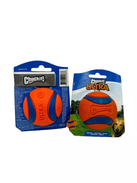 Chuckit Ultra Ball Medium 2er Bundle Pack Spielball Ball Hunde Spielzeug Sport