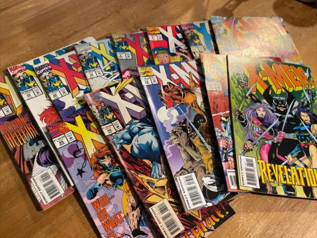 X-Men Vol. 2 Comic Lot: 13x Issues #2-35 (Jim Lee 1991)
