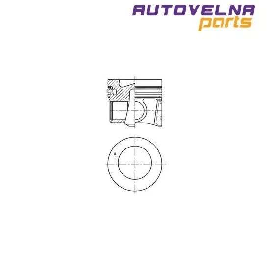 Pistone Kolbenschmidt 41271600 Nuovo