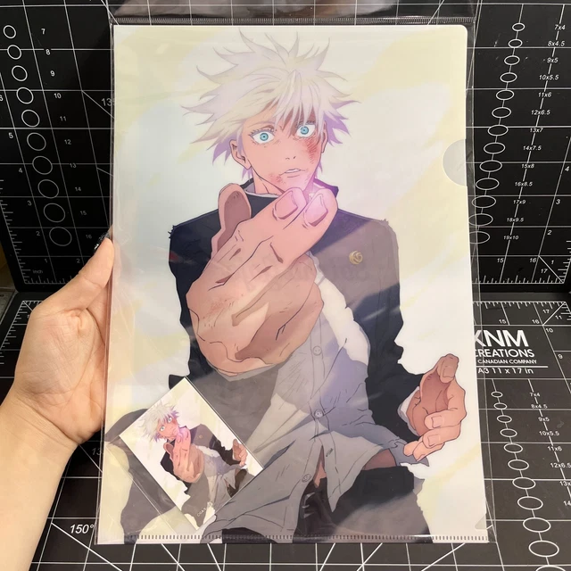 JUJUTSU KAISEN OFFICIAL Exhibition Merchandise Gojo Satoru A4 File with ...