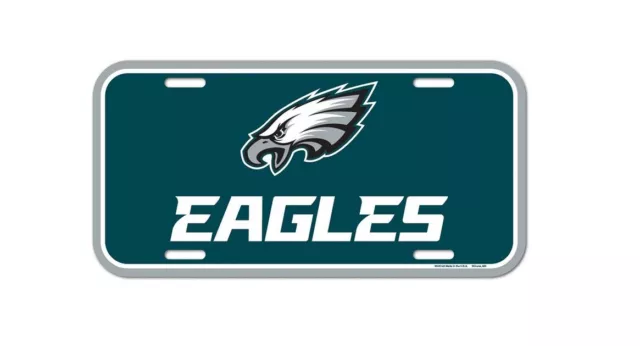 Philadelphia Eagles License Logo Plate Schild 30 cm NFL Football