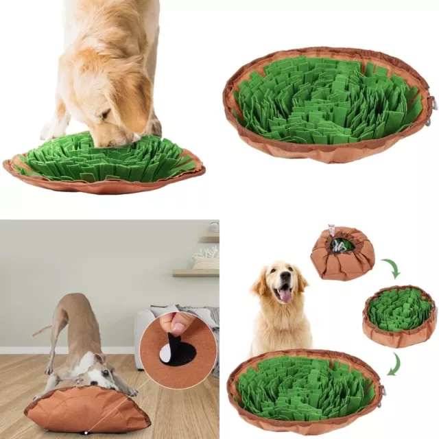 Pet Snuffle Mat for Dogs Interactive Sniff Feeding Mat Dog Slow Feeder Treat Mat