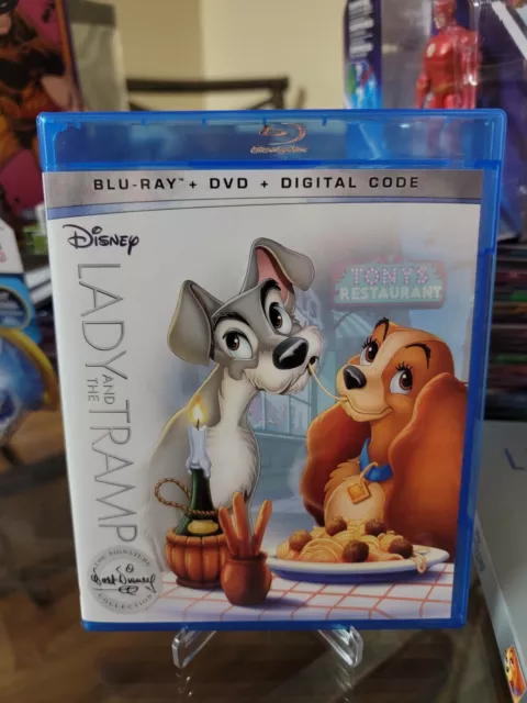 Lady and the Tramp Bluray w/slipcover 2023