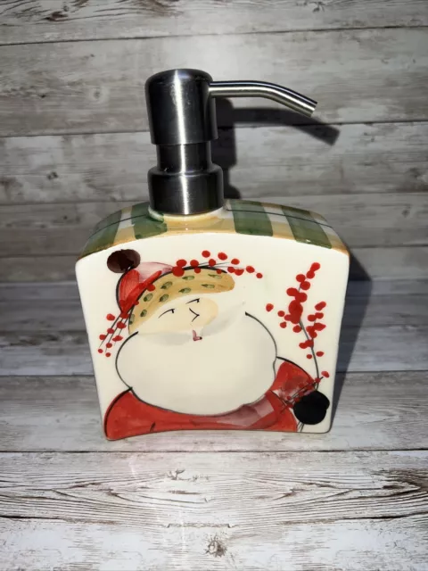 Vietri Old St Nick Soap Dispenser