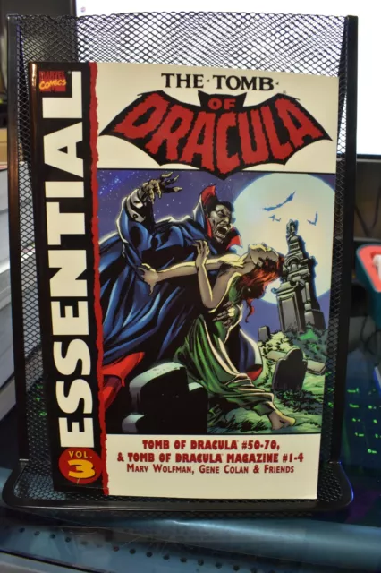 Essential Tomb of Dracula Volume 3 Marvel Deluxe TPB BRAND NEW RARE Blade Vampir