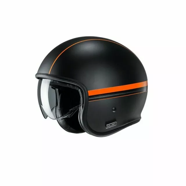 HJC JEThelm V30 EQUINOX MC7SF Gr.XXL EQUINOX Jet Helm schwarz orange