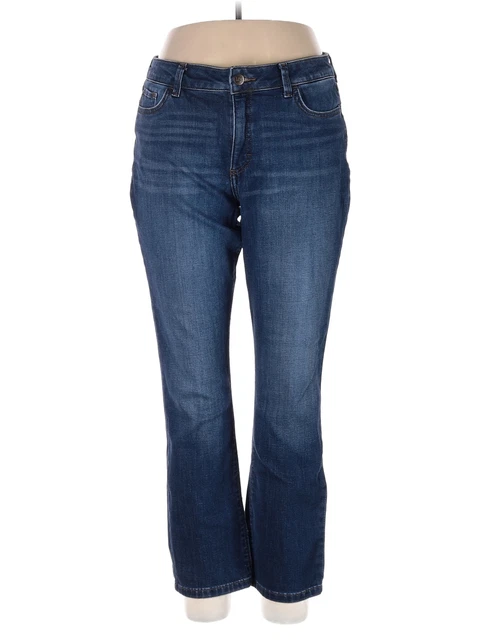 Lee Women Blue Jeans 16 Petites