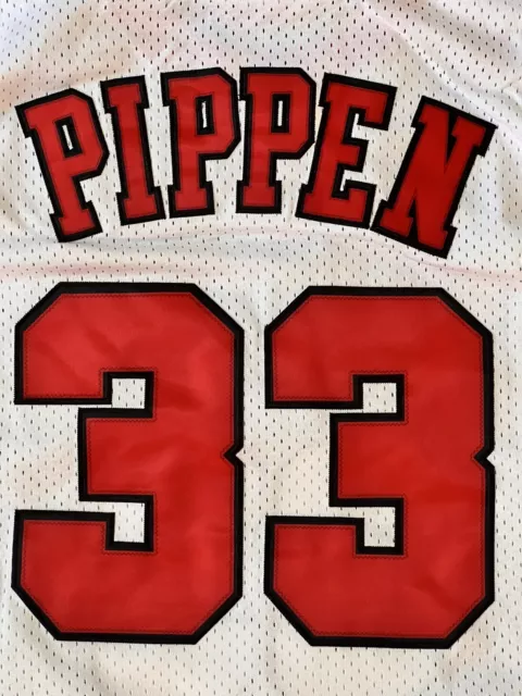 Chicago Bulls SCOTTIE PIPPEN adidas Hardwood Classics 1995-96 home NWT Men XL