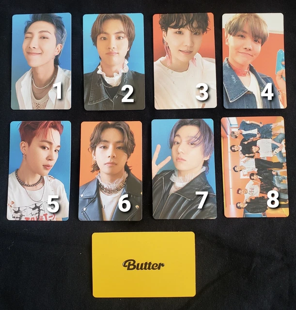OFFICIAL BTS BUTTER Photocard, Cream Version 13.98 PicClick