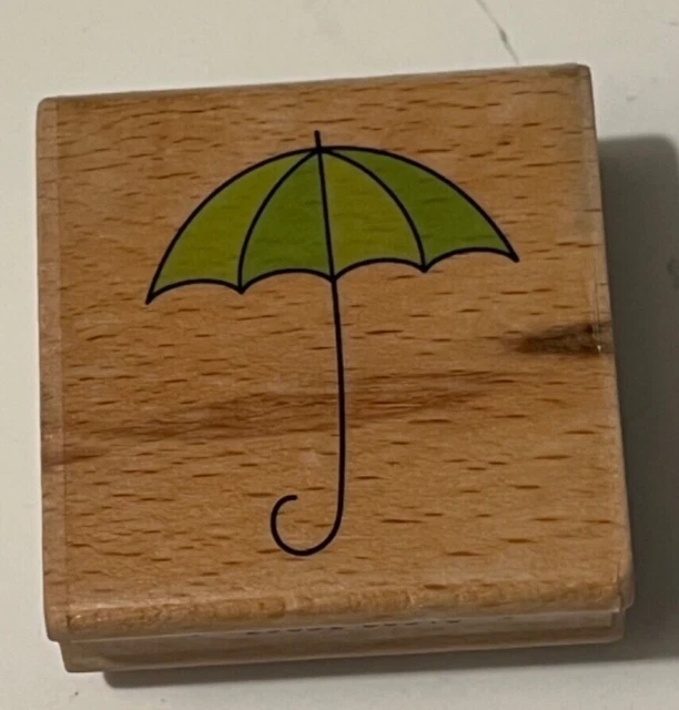 Hampton Art Studio G Umbrella Rubber Stamp crafts scrapbooking