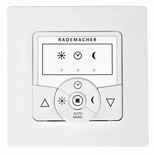 Rademacher Troll Basis Zeitschaltuhr 5602-UW, Steuerung Rohrmotor, Markise Weiß