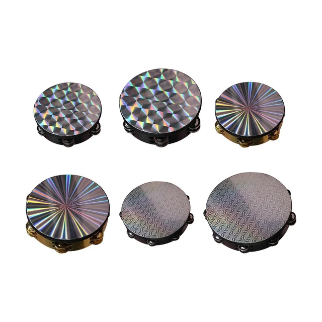 Tambour Tambourin Musical Instrument Professional for Game Family Children