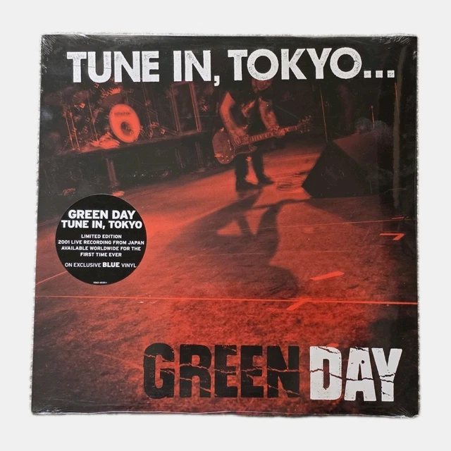 Green Day tune in Tokyo… blue vinyl Green Day – Tune In, Tokyo – Vinyl (Blue Translucent, LP