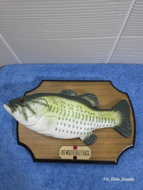 Vintage 1999 Gemmy Big Mouth Billy Bass Singing Fish PARTS