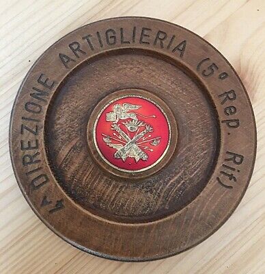 Medaglia CREST 4^ Direzione Artiglieria 5° Rep. Rif Leone di San Marco 