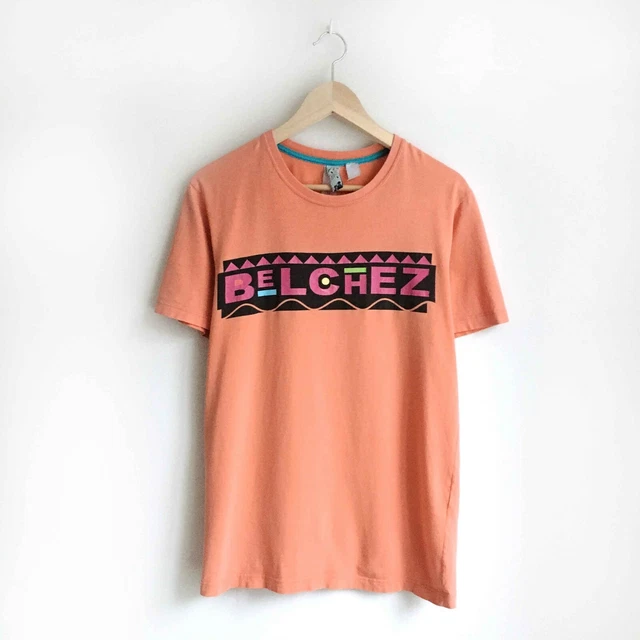 Vintage Lemar & Dauley orange retro Belchez tee - size Small