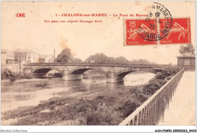 AAHP3-51-0231 - CHALON-SUR-MARNE - Le Pont de Marne