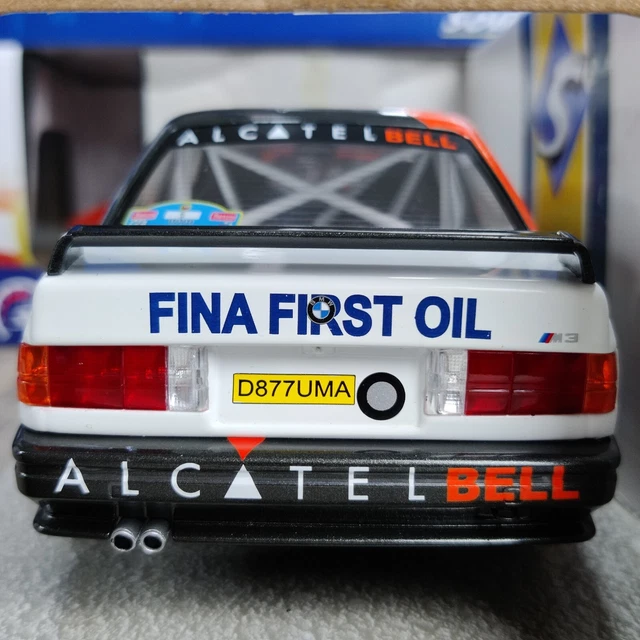 Voiture Solido Bmw E30 M3 Group A Rallye Ypres 1990 #5  1:18 Neuf B.  S1801519 11