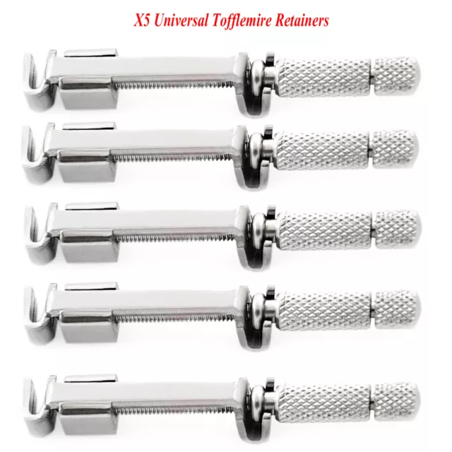 5Pcs Universal Tofflemire Band Matrix Retainer Placement Amalgam Restoration New