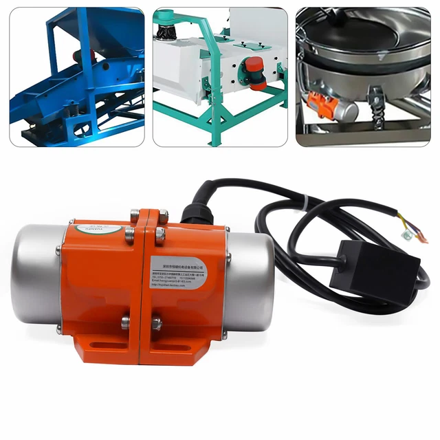 40/50/100W AC Vibrationsmotor Unwuchtmotor Asynchronous Rüttelmotor 220V 3000RPM