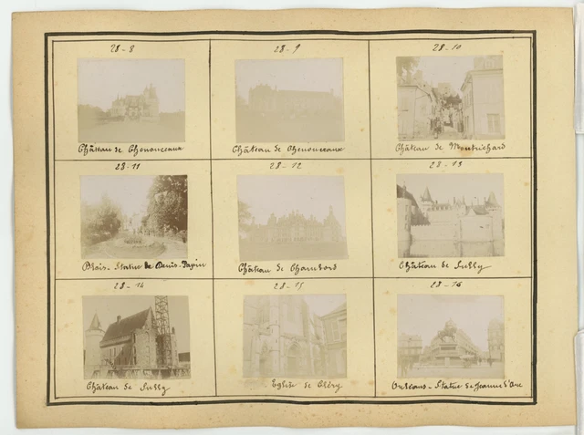 France, Chenonceaux, Montrichard, Blois, Sully, Clery-Saint-André, Orléans vues