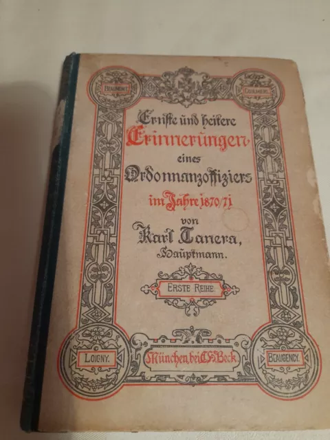 Ernste und heitere Erinnerungen eines Ordonnanzoffiziers | Tanera | 1890